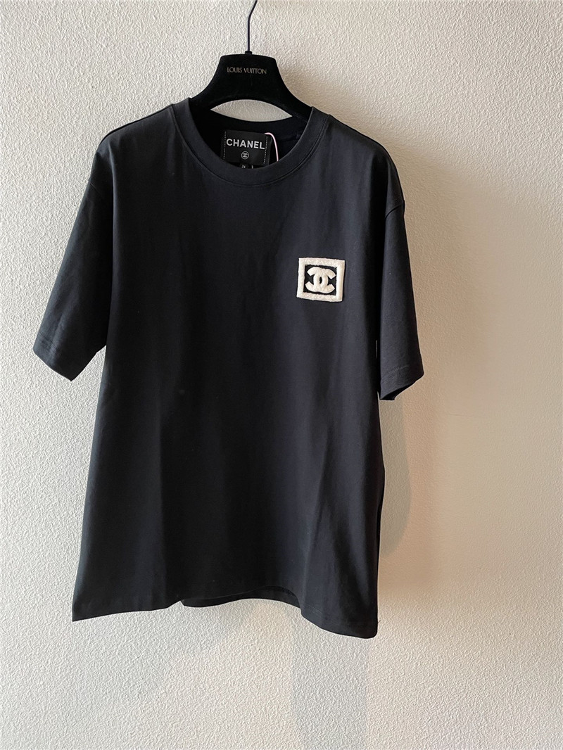Ch**el basic short sleeve replica designer clothes