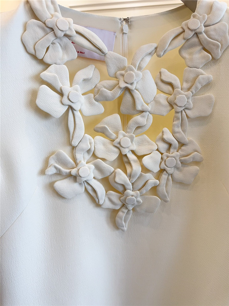 Va1e*ntin0 floral silk wool dress replica d&g clothing