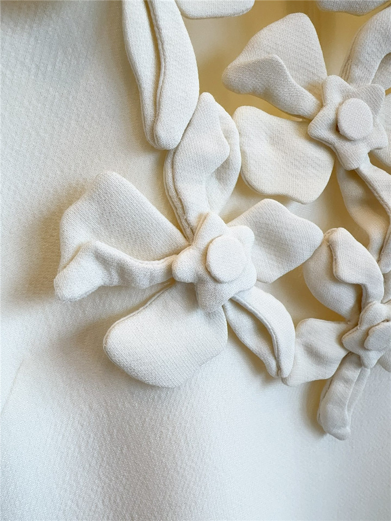 Va1e*ntin0 floral silk wool dress replica d&g clothing