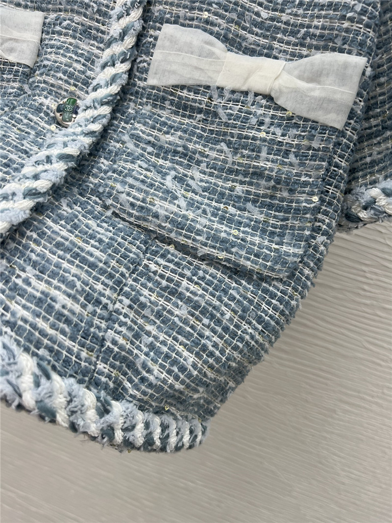 Ch**el new short sleeve jacket replica designer clothing websites