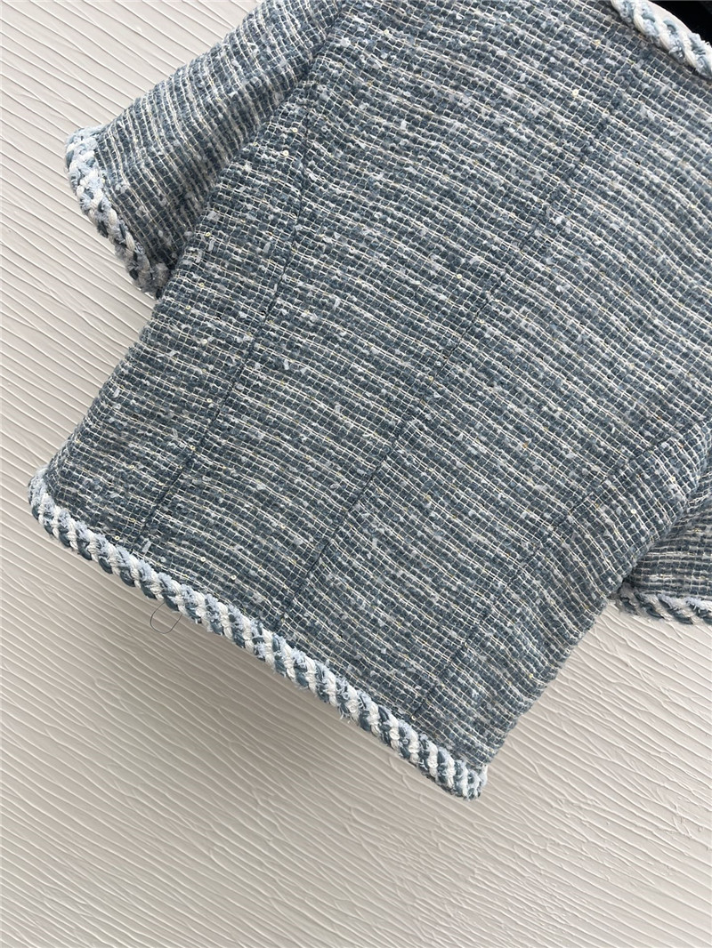 Ch**el new short sleeve jacket replica designer clothing websites