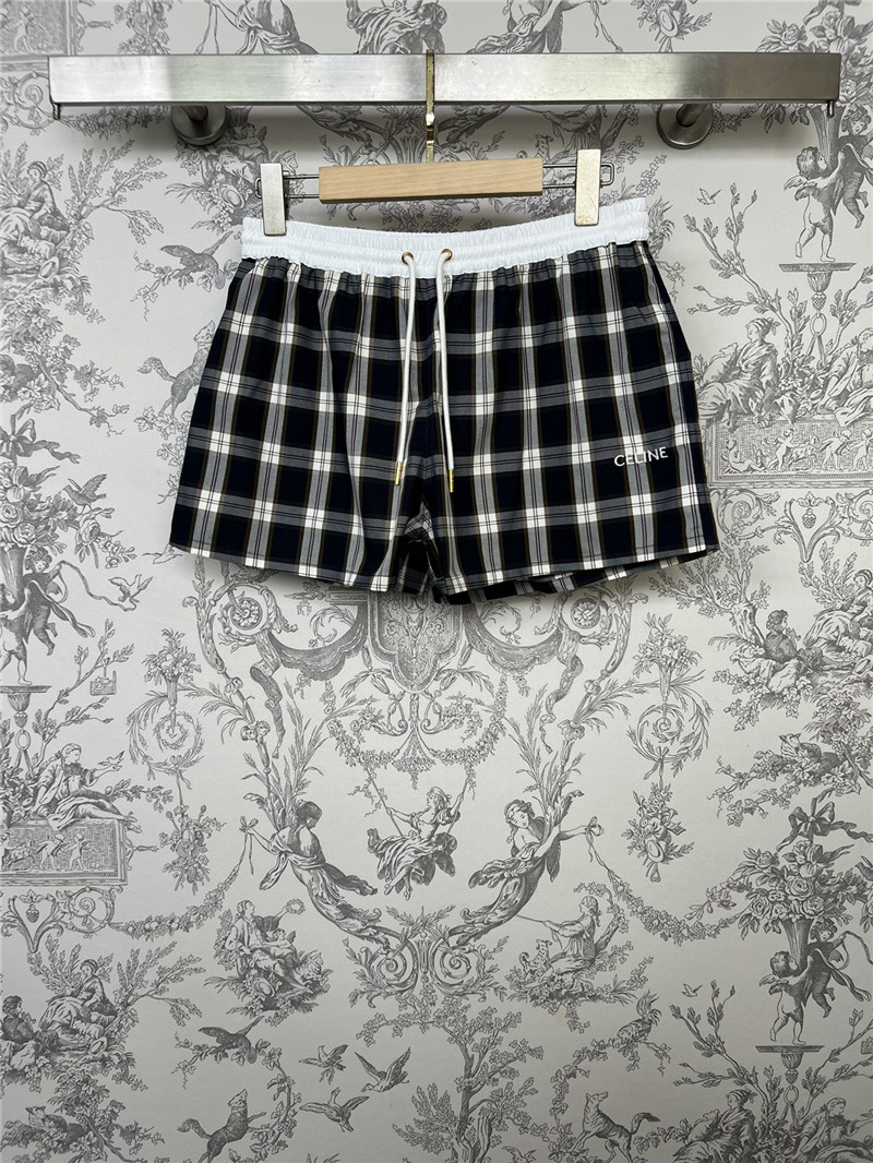 Ce1i*e plaid shorts replica clothing sites
