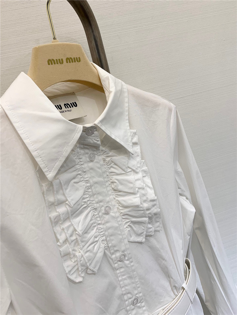 M1um1u long sleeve dress replica clothes