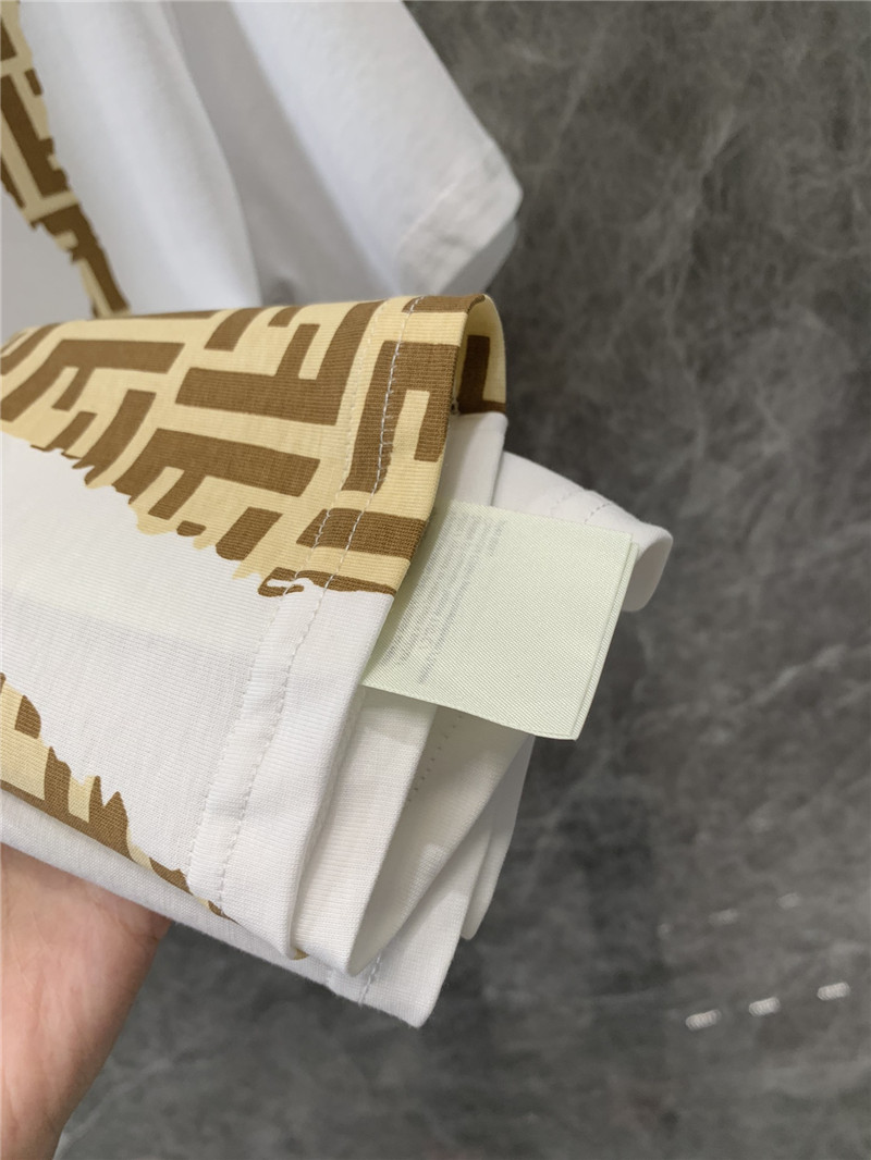 F**di letter print short-sleeved t-shirt replicas clothes