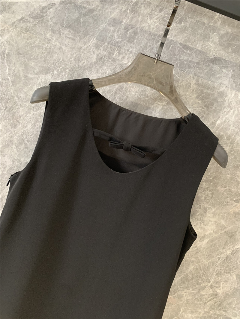 M1um1u patchwork mesh dress replica clothes