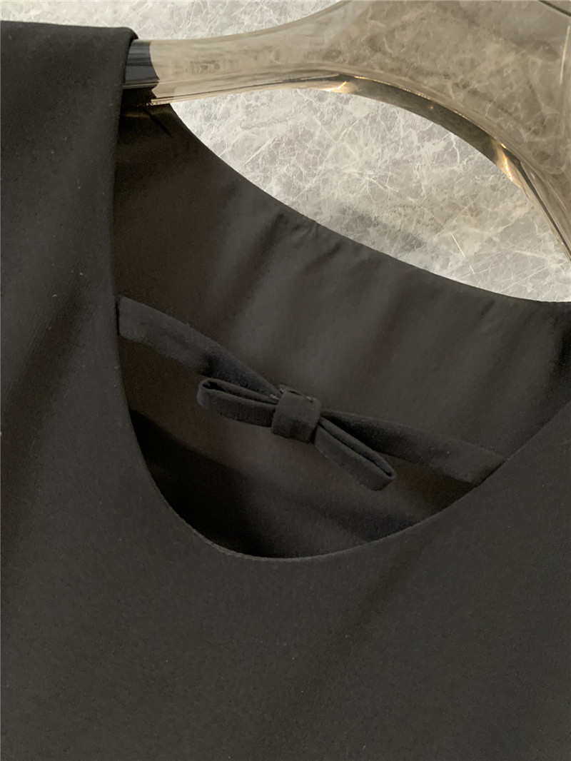 M1um1u patchwork mesh dress replica clothes