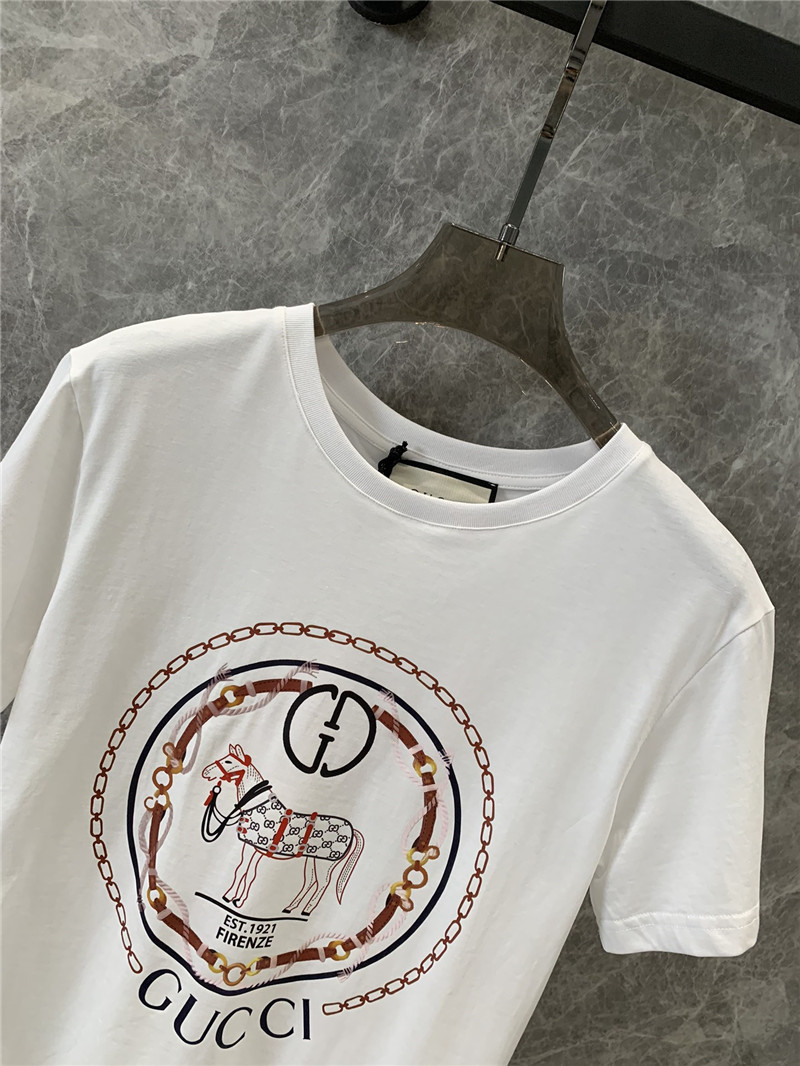Gucci round neck short sleeve T-shirt replica d&g clothing