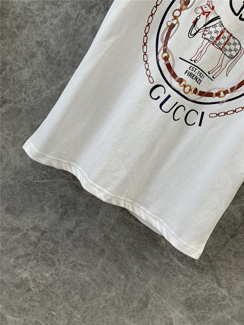 Gucci round neck short sleeve T-shirt replica d&g clothing