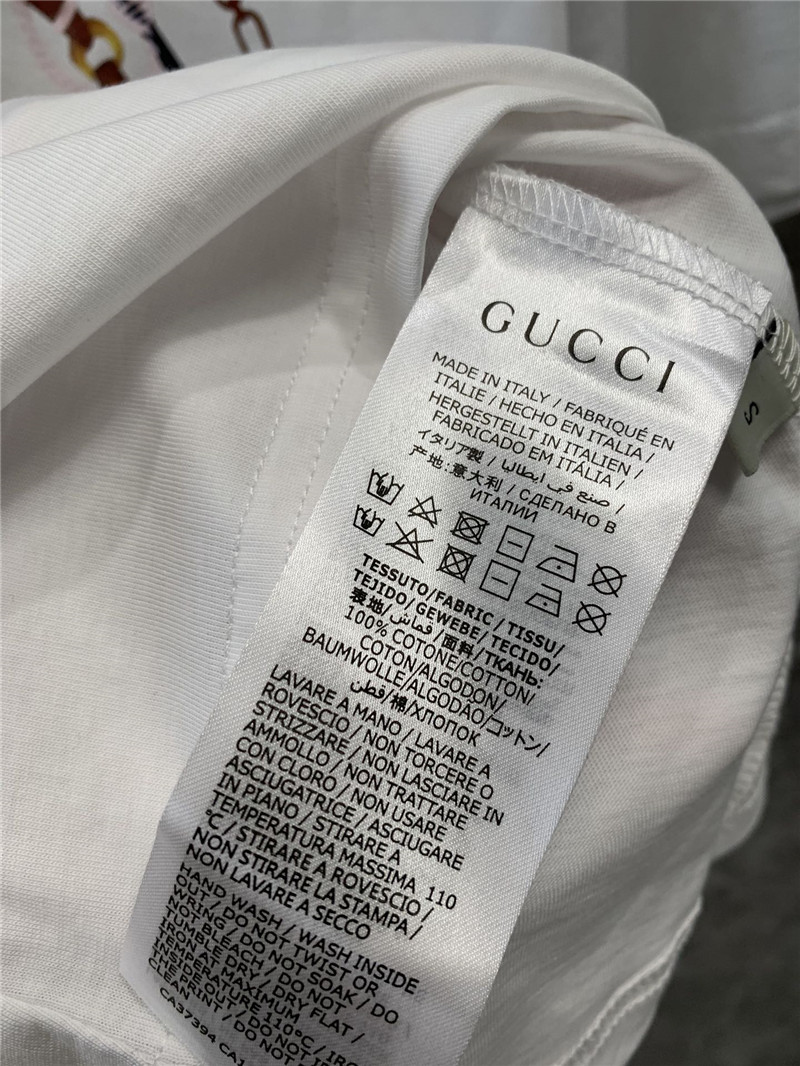 Gucci round neck short sleeve T-shirt replica d&g clothing