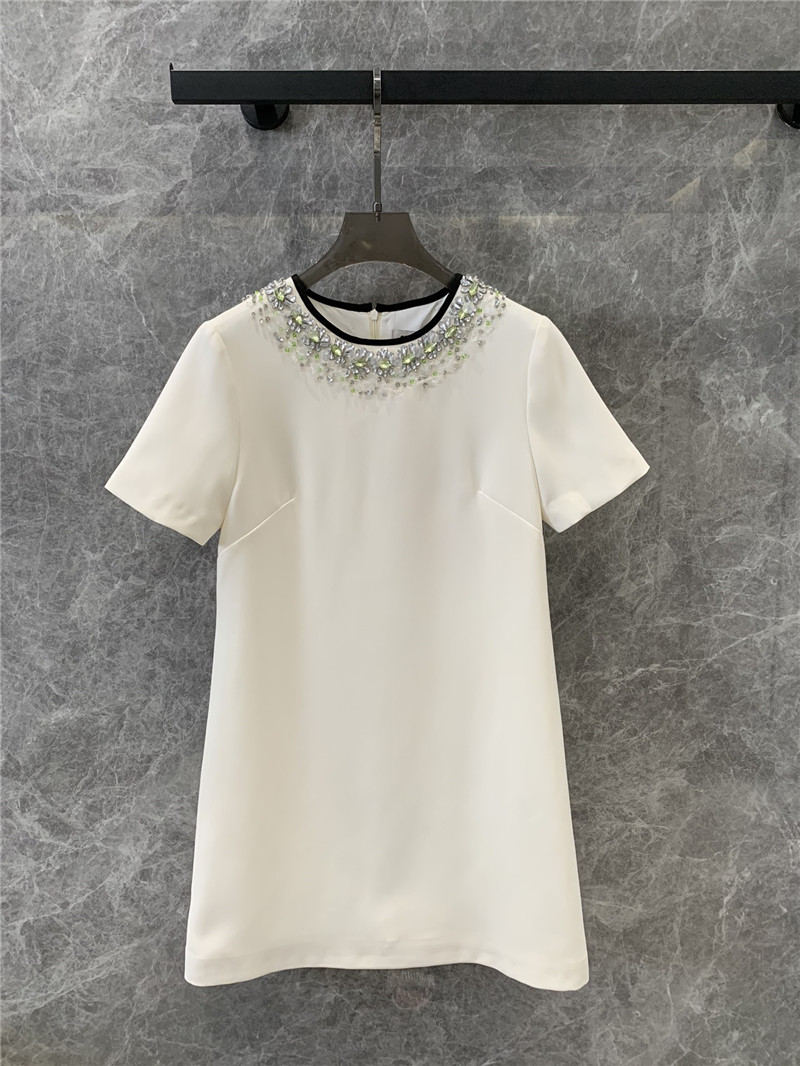 M1um1u short sleeve dress replica d&g clothing