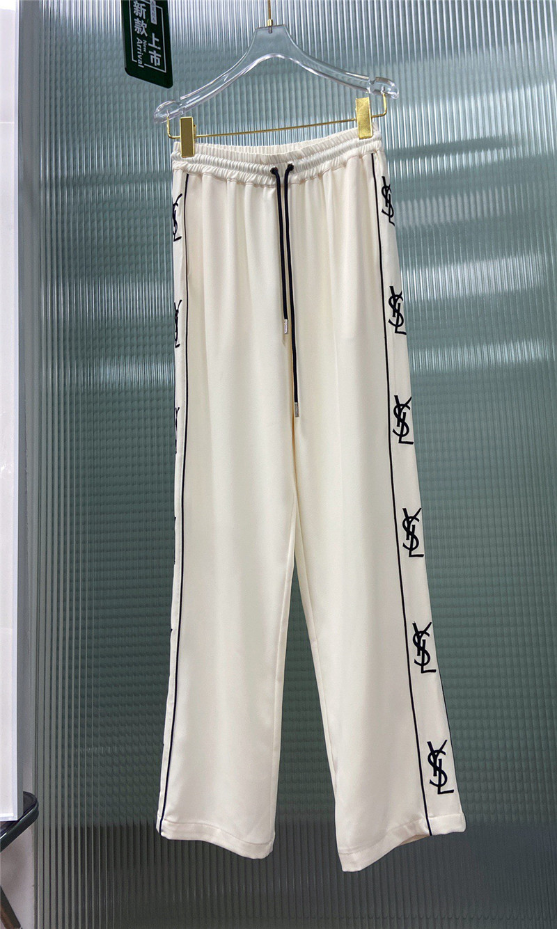 Y51 acetate casual pants replica designer clothing websites