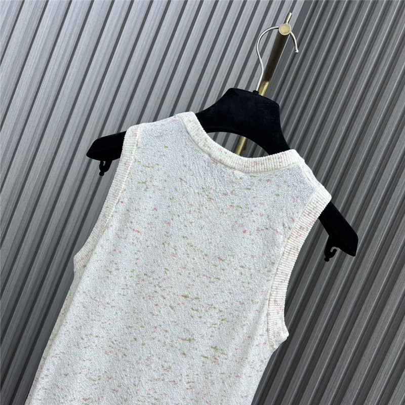 Ch**el knitted vest replica clothing sites