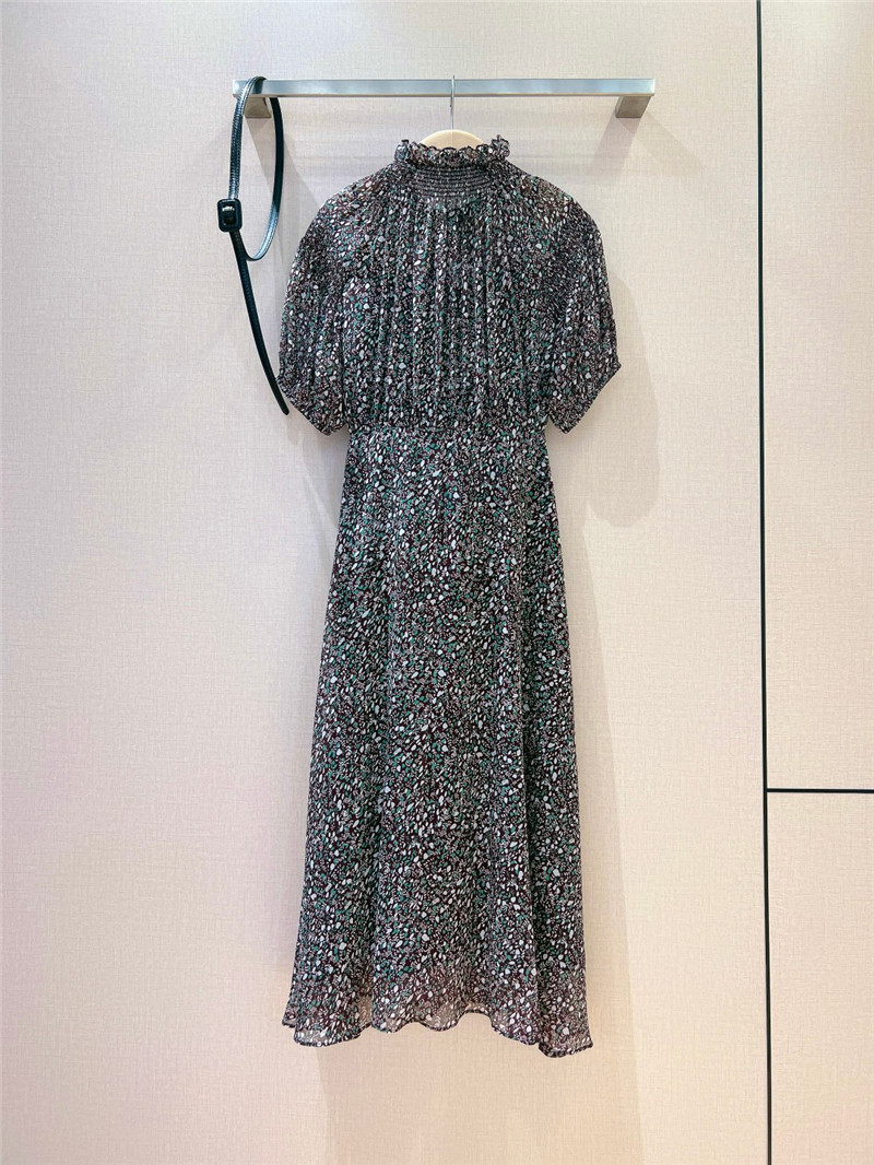 D10r puff sleeve elastic cuff dress replica clothes