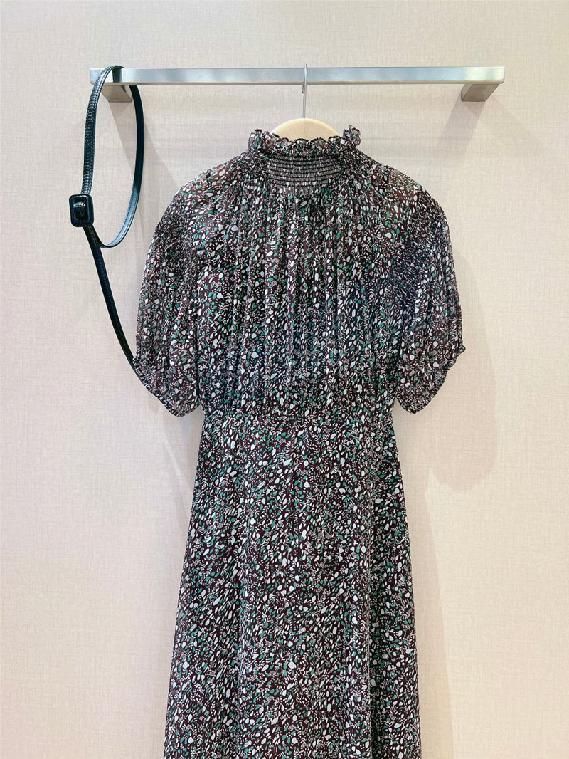 D10r puff sleeve elastic cuff dress replica clothes