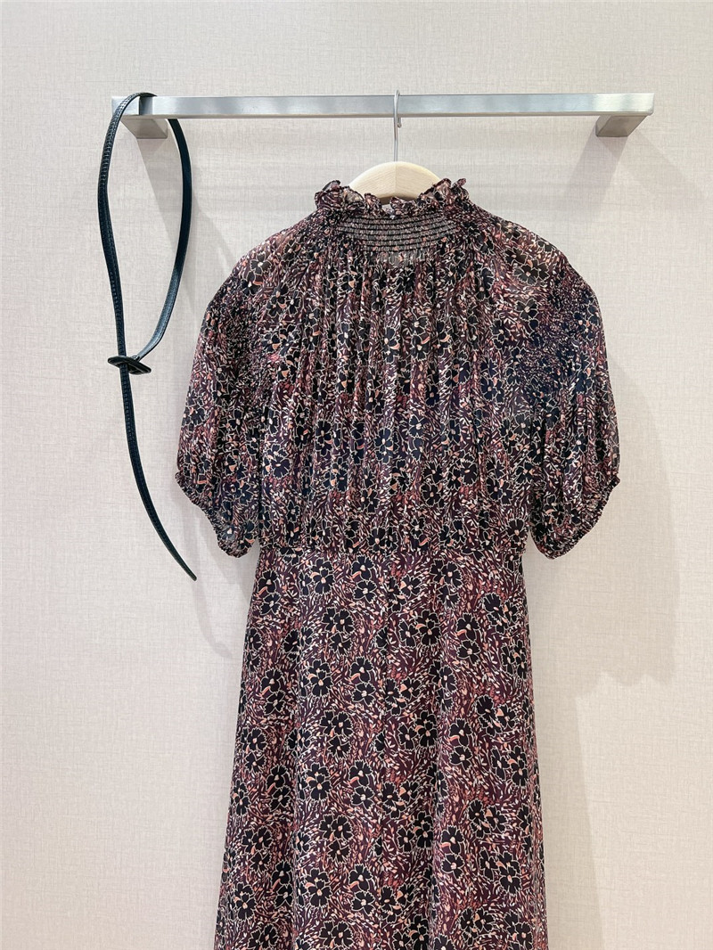 D10r puff sleeve elastic cuff dress replica clothes