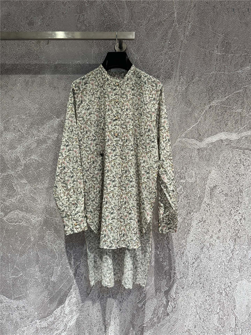 D10r butterfly pattern shirt replica d&g clothing