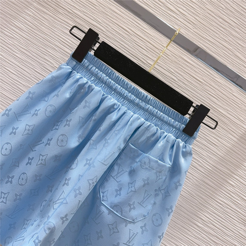 l0vis Vvtt0n lv hooded vest + shorts set replica d&g clothing