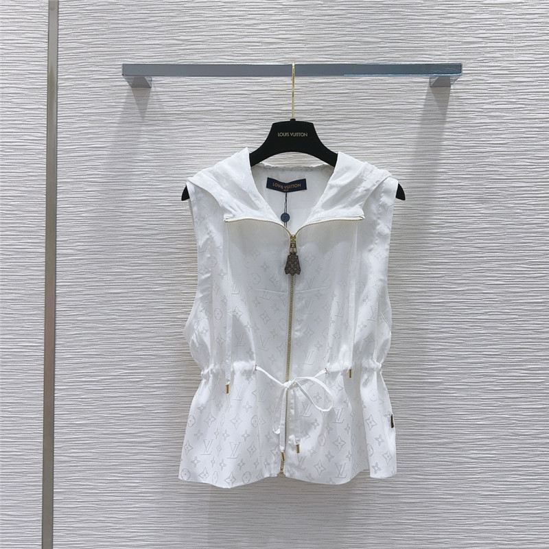 l0vis Vvtt0n lv hooded vest + shorts set replica d&g clothing