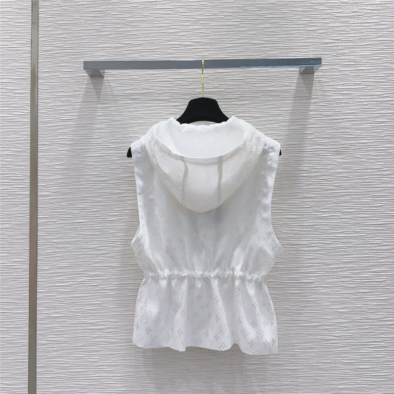 l0vis Vvtt0n lv hooded vest + shorts set replica d&g clothing