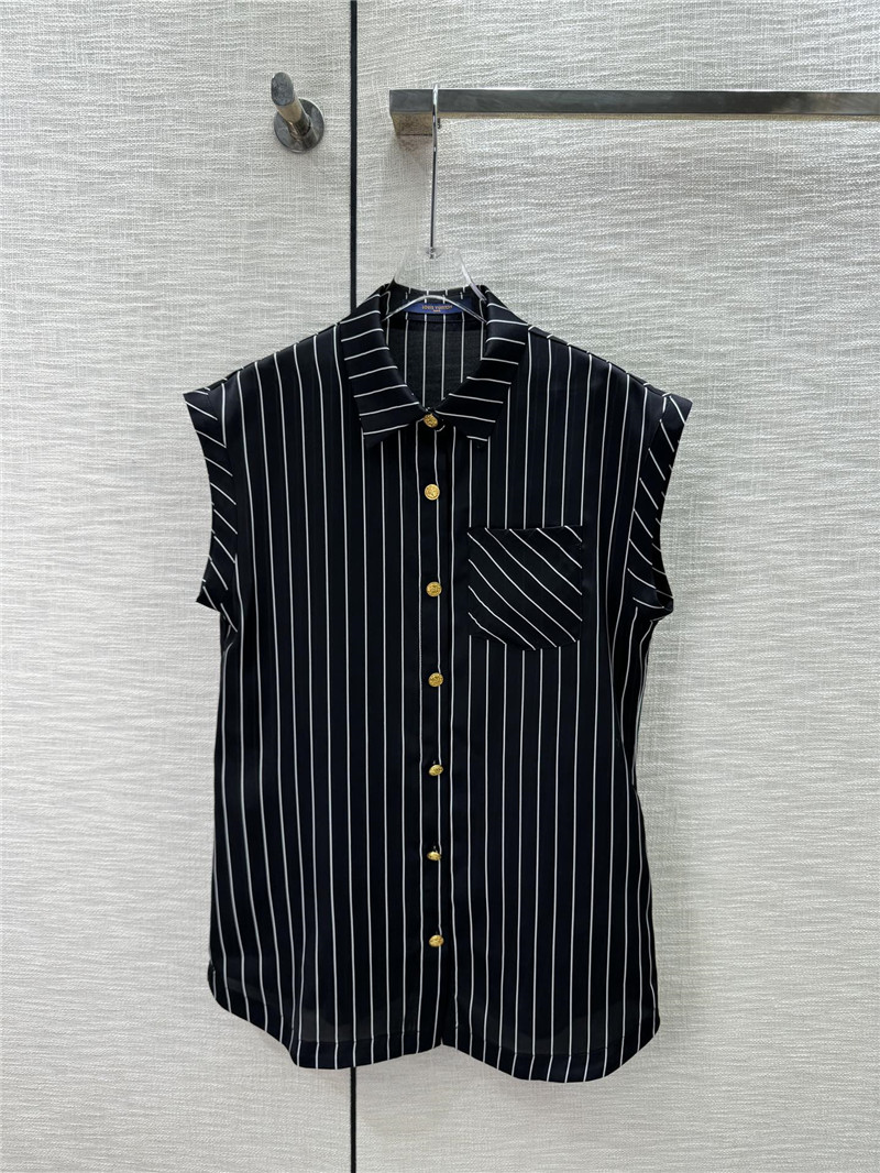 l0vis Vvtt0n lv striped shirt + shorts suit replica d&g clothing