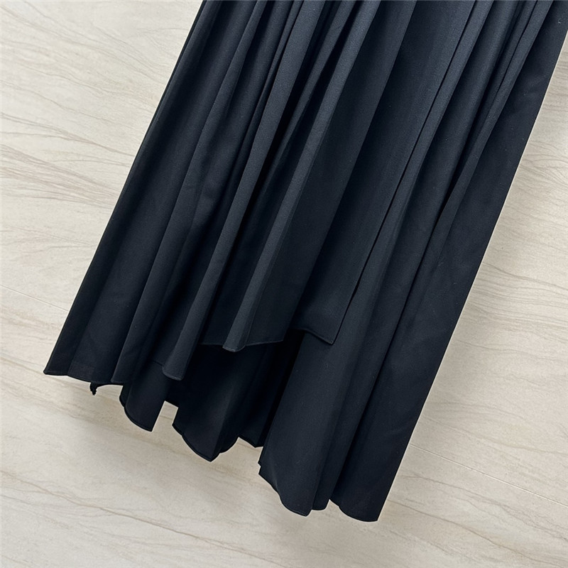 D10r irregular pleated long skirt replica d&g clothing