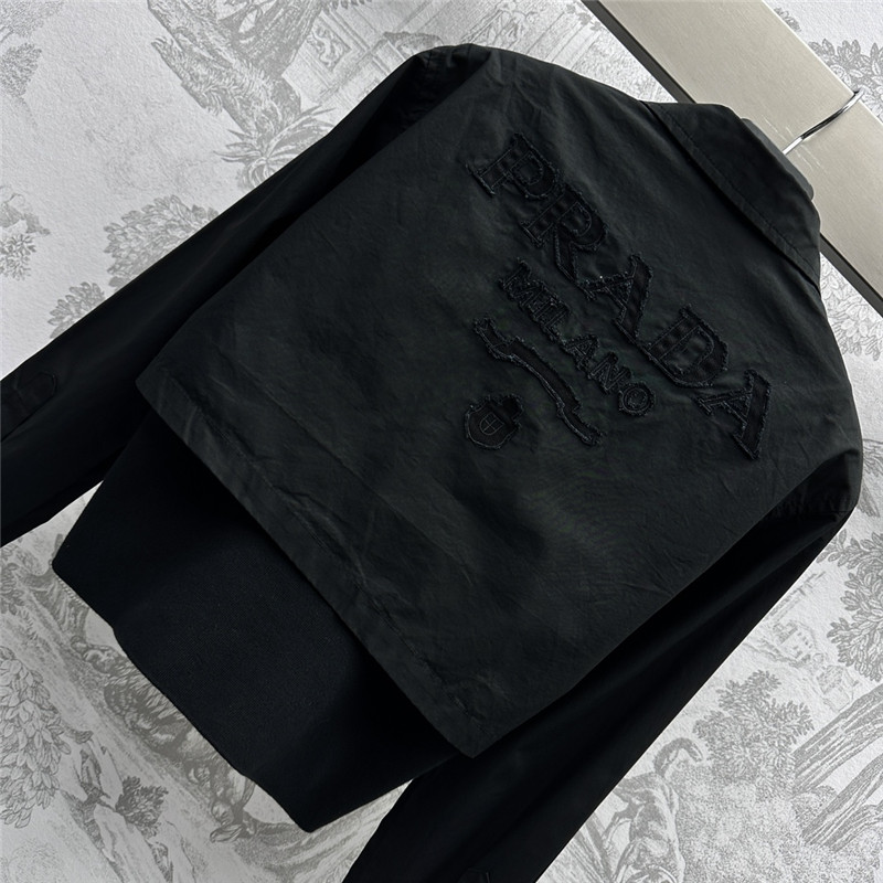 Pra*a fake two piece slim shirt replica d&g clothing