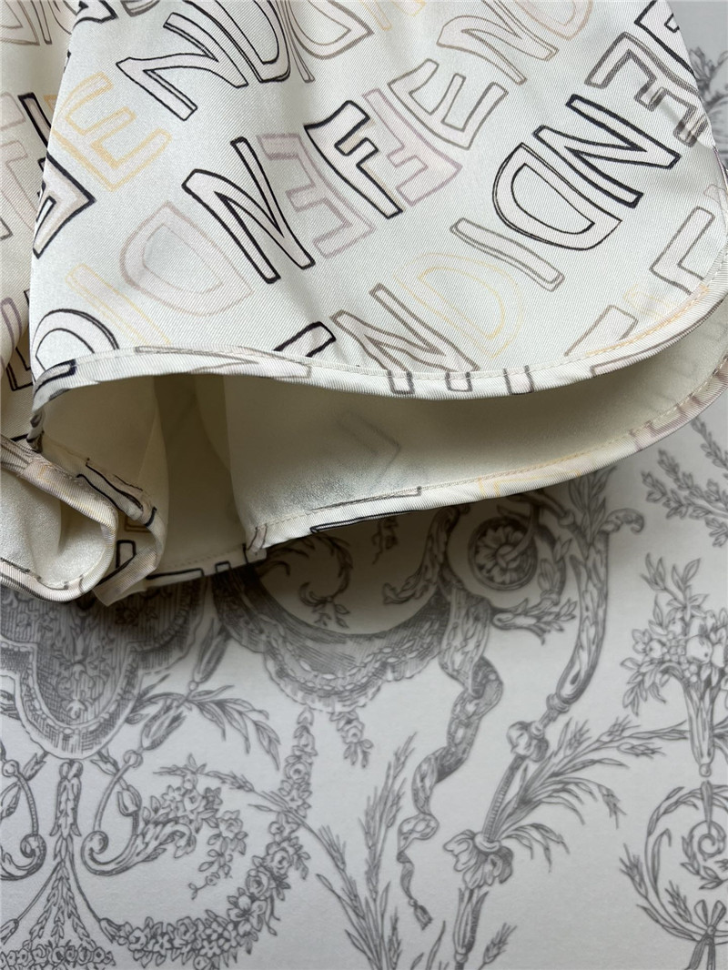 F**di new silk shorts replica designer clothes