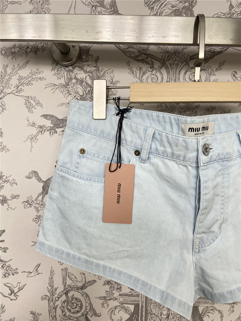M1um1u ultra short jeans replica clothing sites