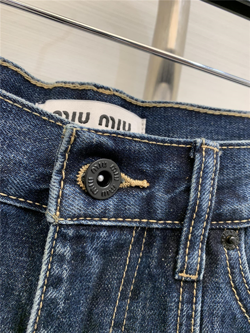 M1um1u straight jeans replica clothing sites