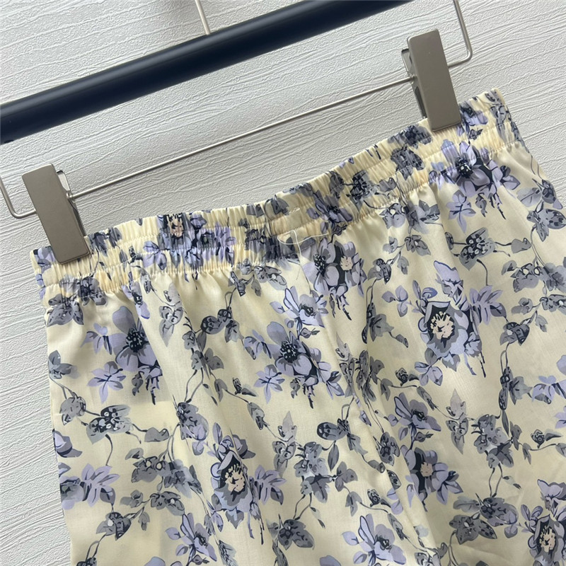 Pra*a resort style floral shorts replica d&g clothing