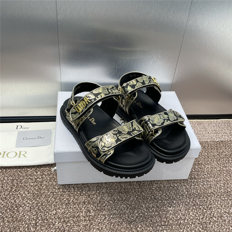 D10r D10ract black sandal