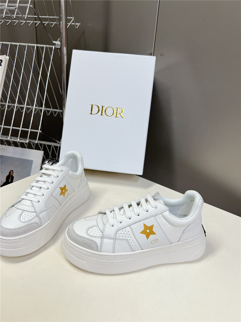 D10r cd star platform sneakers white