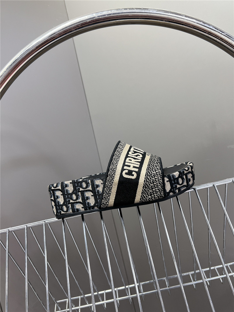 D10r printed platform slippers replica designer shoe