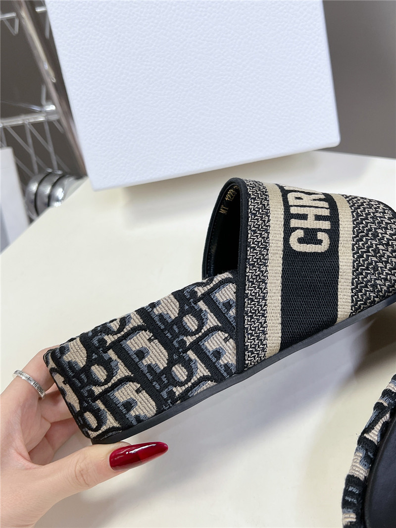 D10r printed platform slippers replica designer shoe