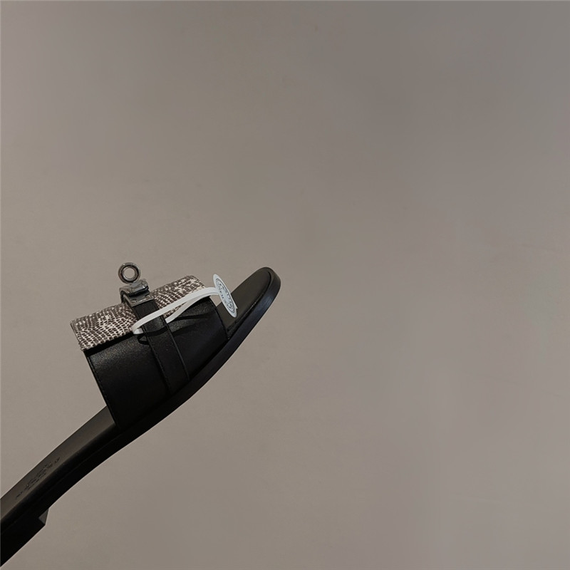 H**me5 kelly buckle slippers replica designer shoes