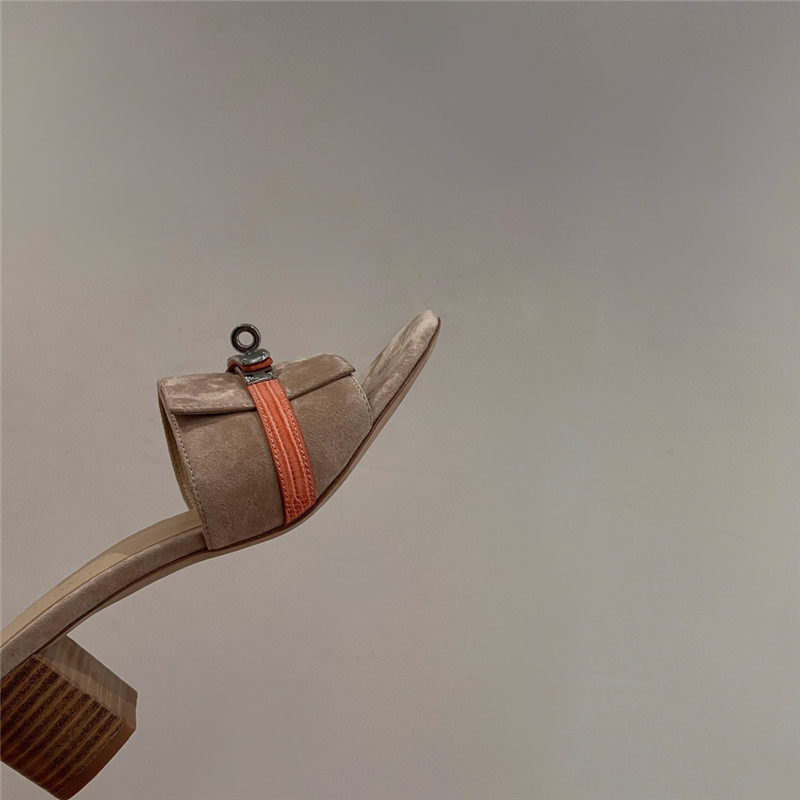 H**me5 kelly buckle slippers replica designer shoes