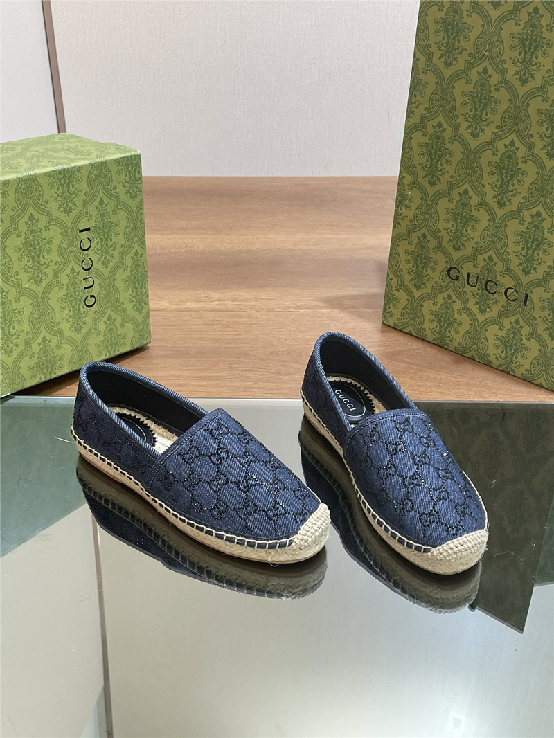 Gvc*1 straw hemp fisherman slippers replica shoes