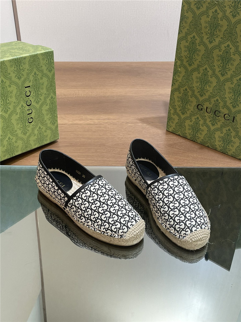 Gvc*1 straw hemp fisherman slippers replica shoes