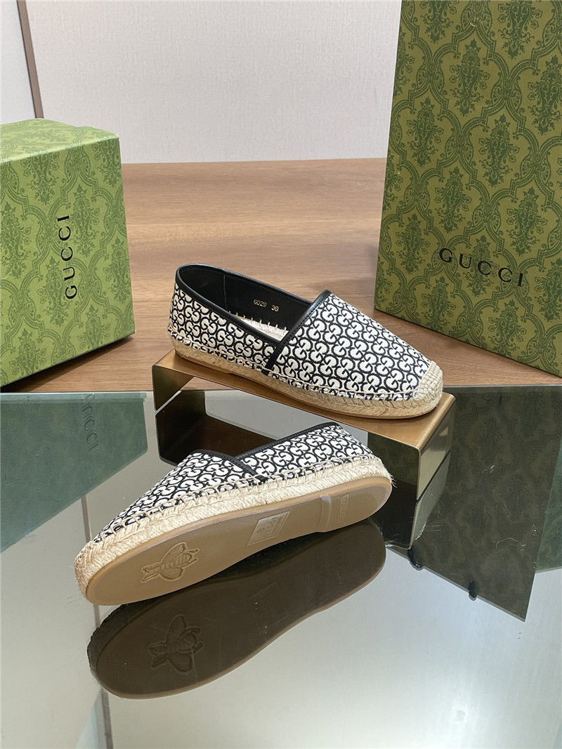 Gvc*1 straw hemp fisherman slippers replica shoes