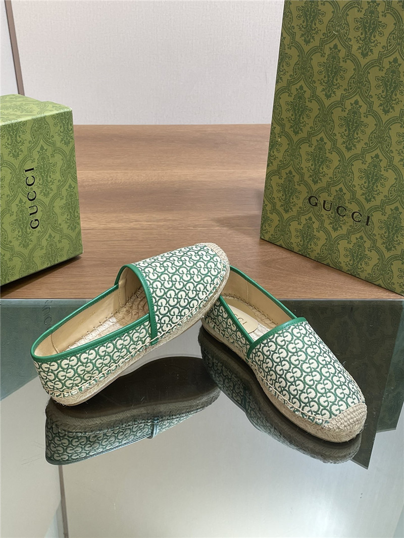 Gvc*1 straw hemp fisherman slippers replica shoes