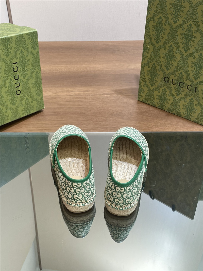 Gvc*1 straw hemp fisherman slippers replica shoes