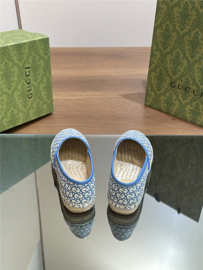 Gvc*1 straw hemp fisherman slippers replica shoes