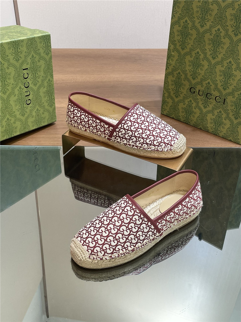 Gvc*1 straw hemp fisherman slippers replica shoes