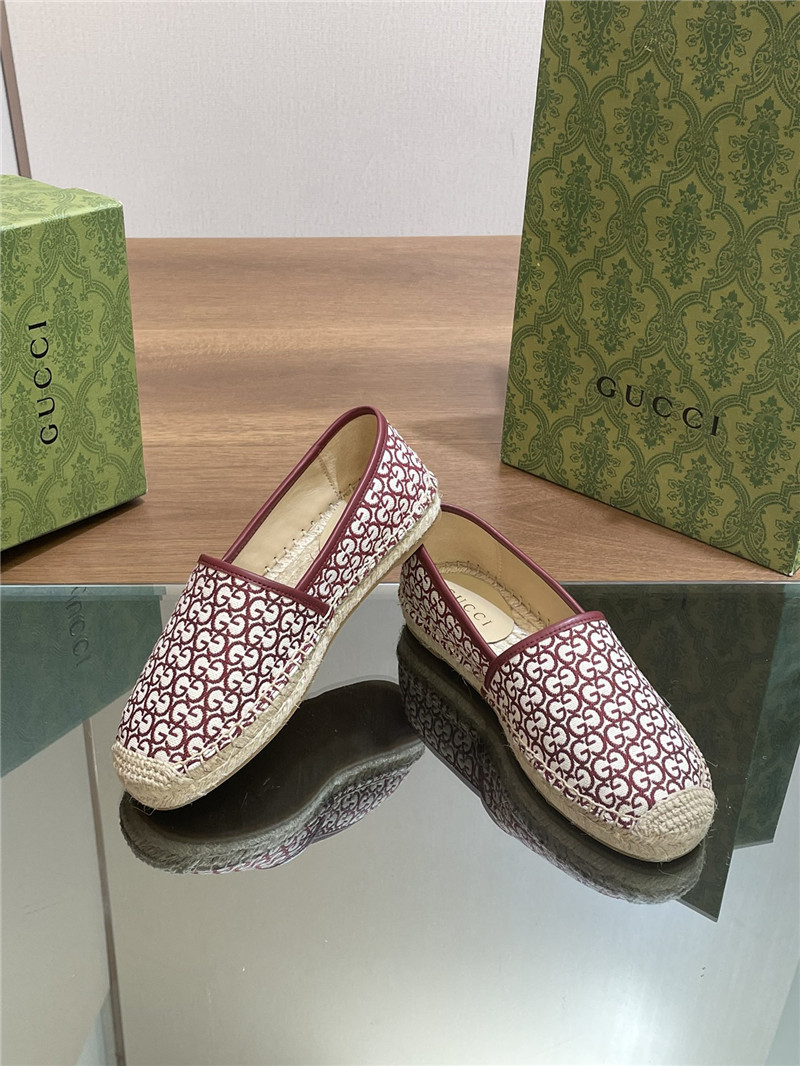 Gvc*1 straw hemp fisherman slippers replica shoes