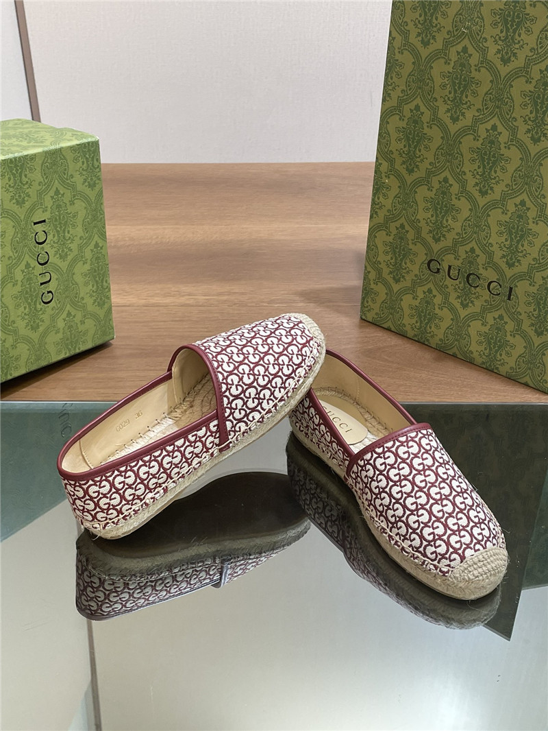 Gvc*1 straw hemp fisherman slippers replica shoes