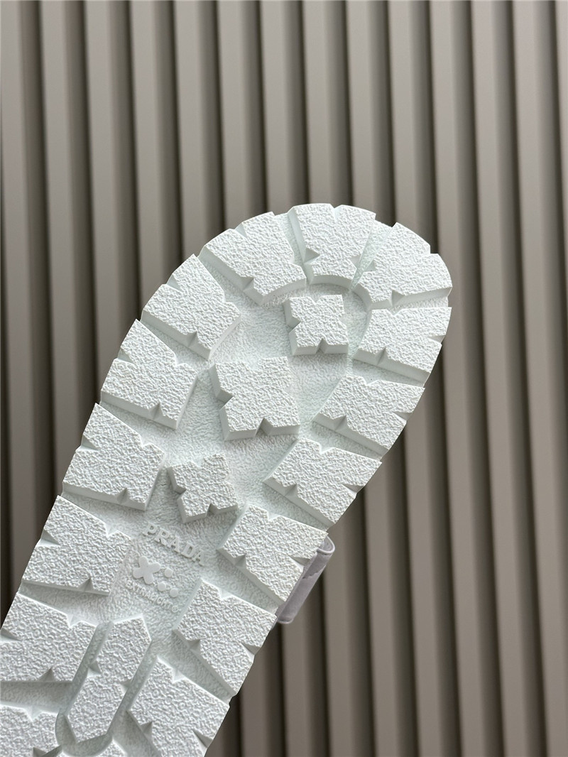 prada double strap lambskin slippers replica designer shoes