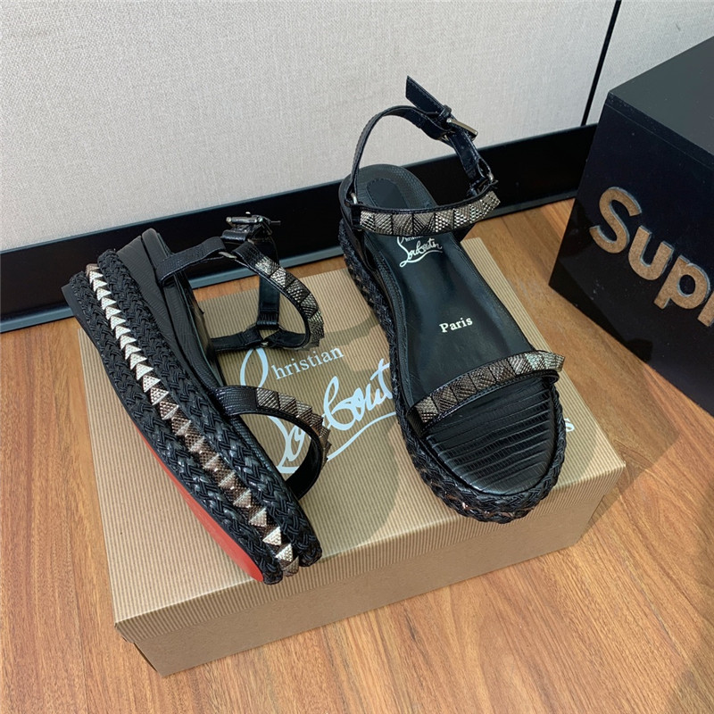 Chr1st1an louboutin classic studded sandals