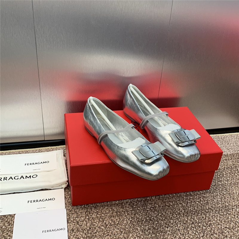 Salvatore Ferragamo bow pumps for women replica shoes