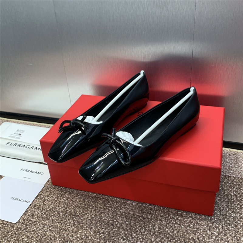 Salvatore Ferragamo bow pumps for women replica shoes