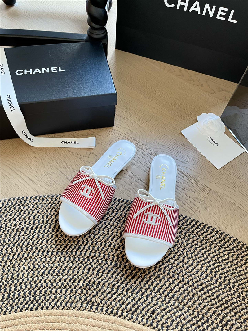 Ch**el bow slippers best shoes replica website